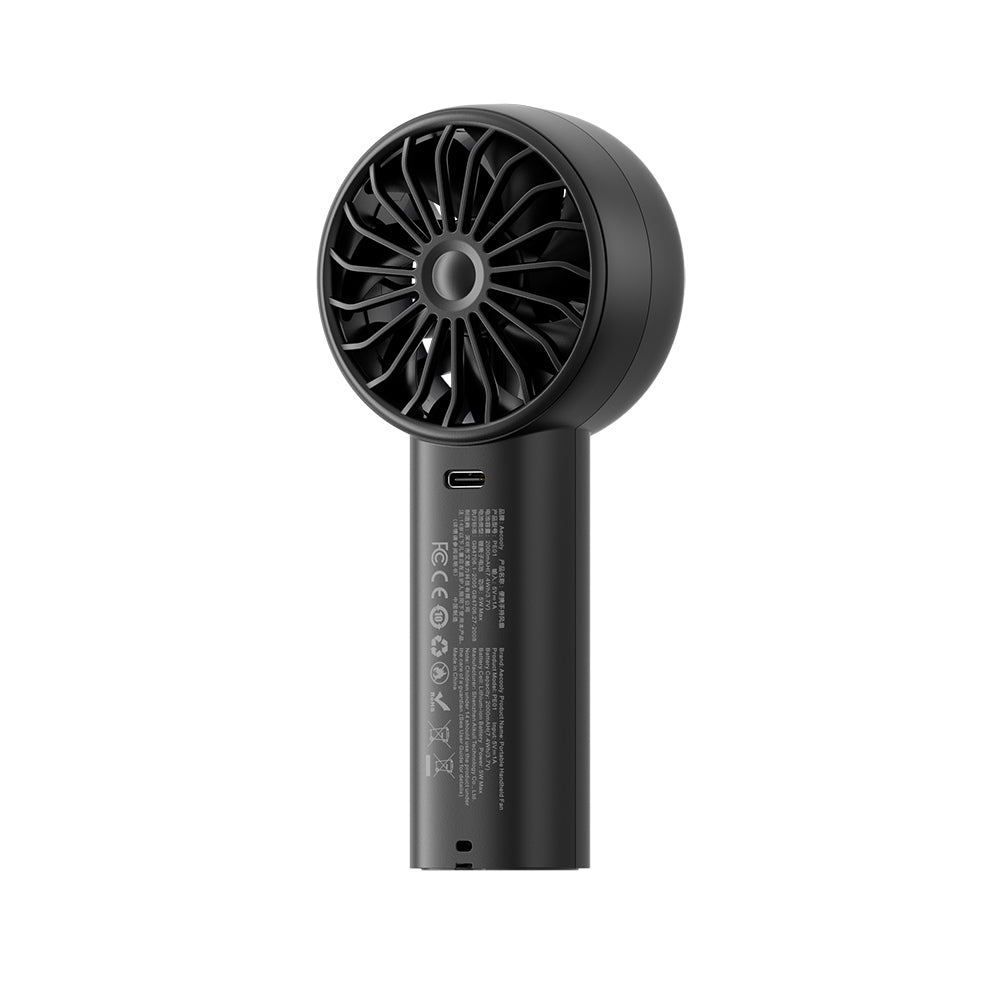 Aecooly PE01 Dijital LED Göstergeli 5 Kademeli Portatif Soğutucu El Fanı