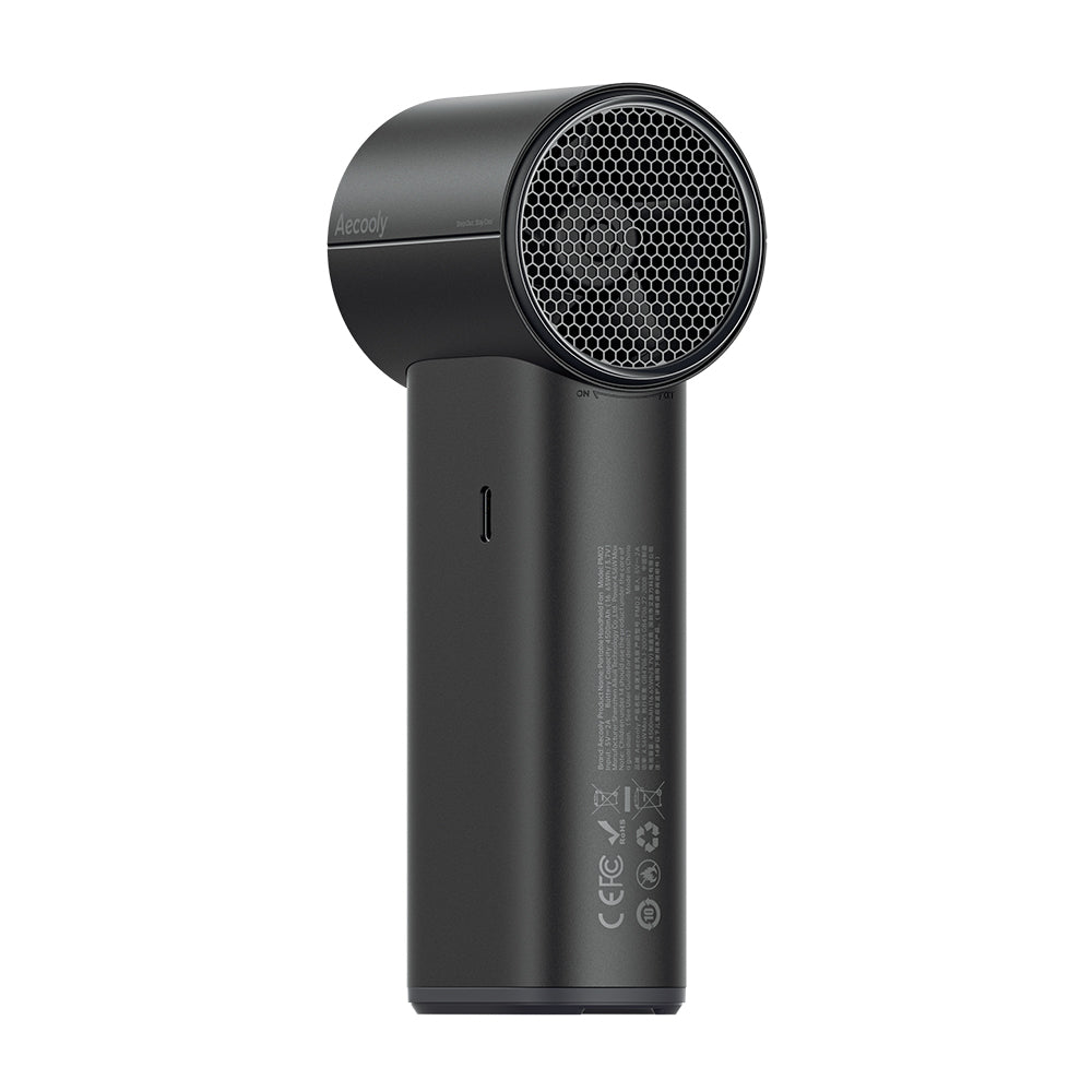 Aecooly PM02 Dijital LED Göstergeli Mist Chill Özellikli 5 Kademeli Portatif Soğutucu El Fanı