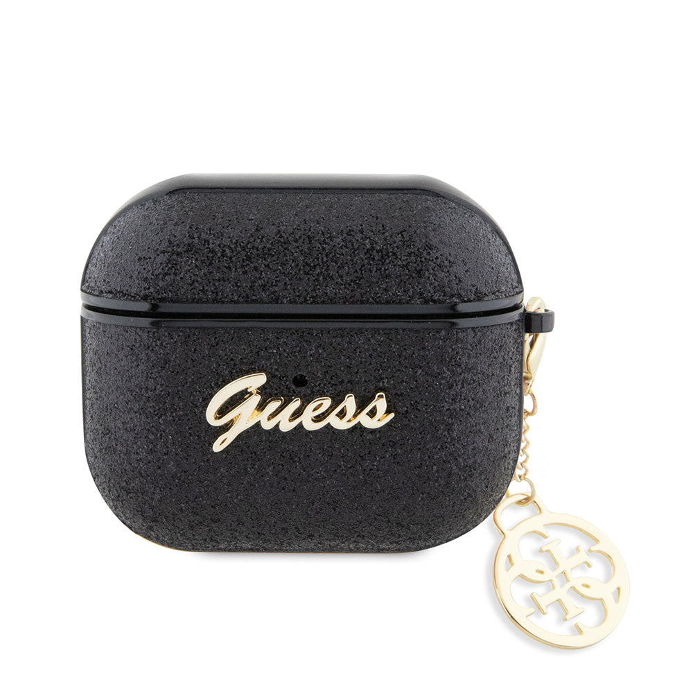 Apple Airpods 3. Nesil Kılıf GUESS Glitter 4G Charm Kapak