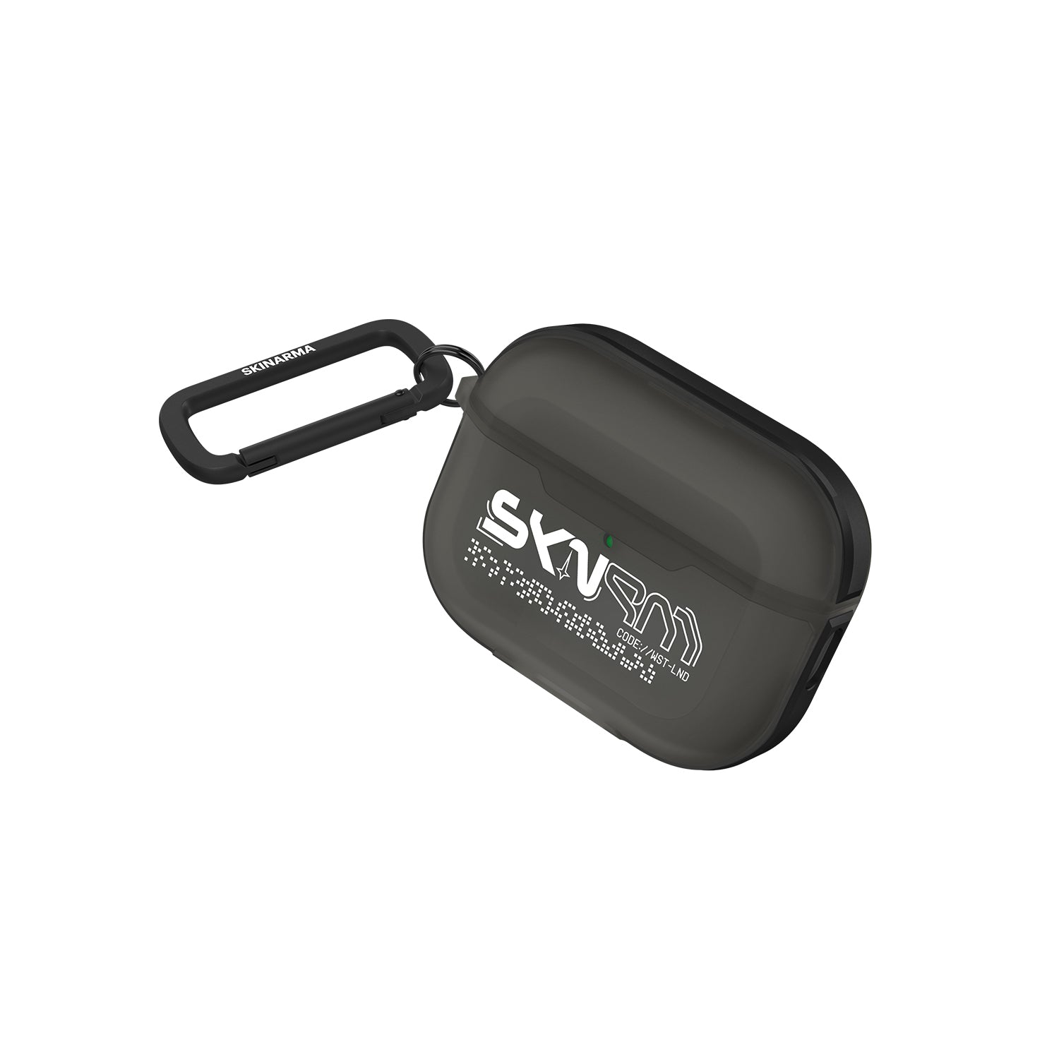 Apple Airpods Pro 3 Kılıf Skinarma Transparan Mat Tasarım Kinzoku Kılıf