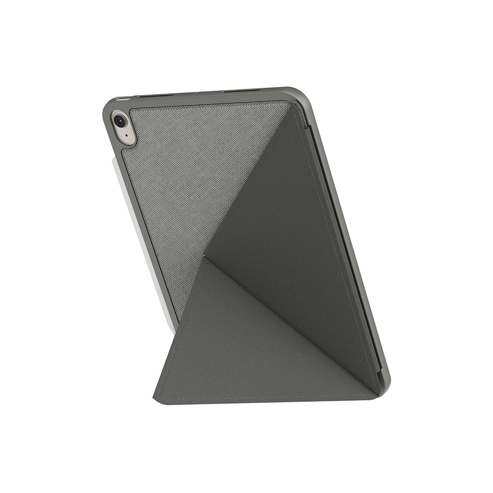 Apple iPad Air 11 2024 Kılıf Skinarma Kalemlikli Dokulu Tasarım Standlı Magnetik Trilon Kılıf