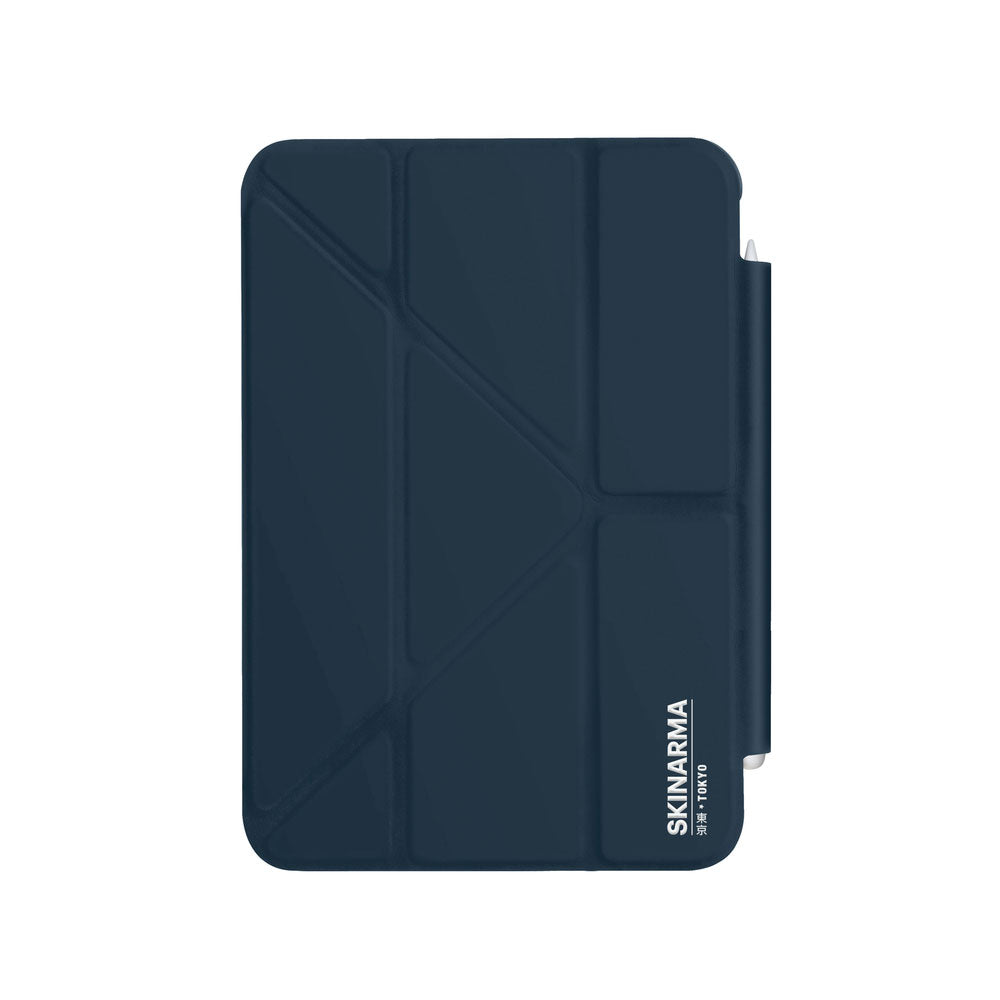 Apple iPad Air 11 2025 M3 Kılıf SkinArma Kalemlikli Arkası Şeffaf Standlı Magnetik Taihi Sora Kılıf