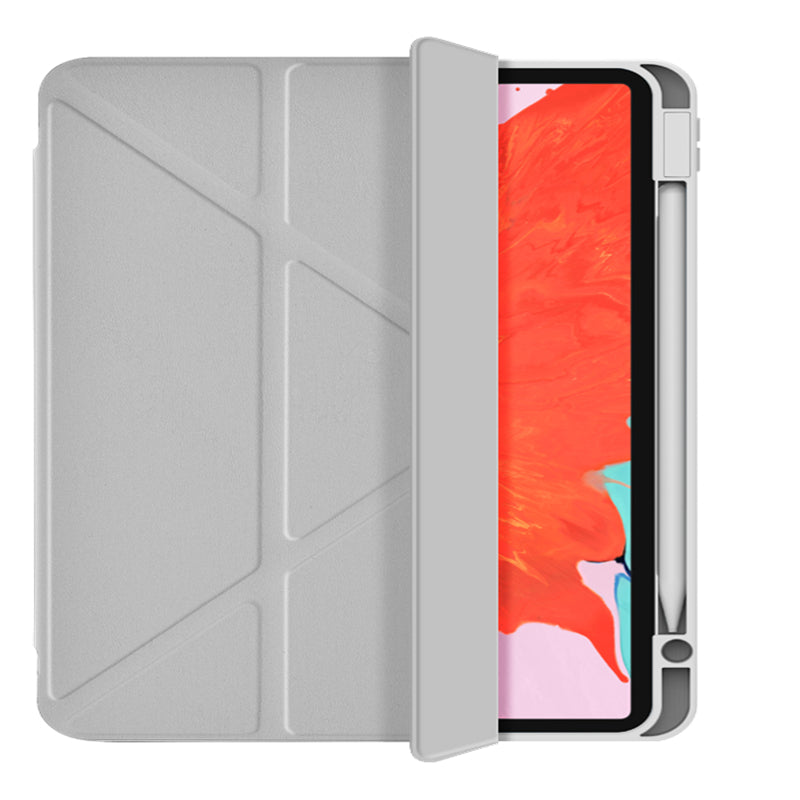 Apple iPad Pro 11 2020 (2.Nesil) Wiwu 360° Dönebilen Standlı Magnetik Koruyucu Tablet Kılıfı