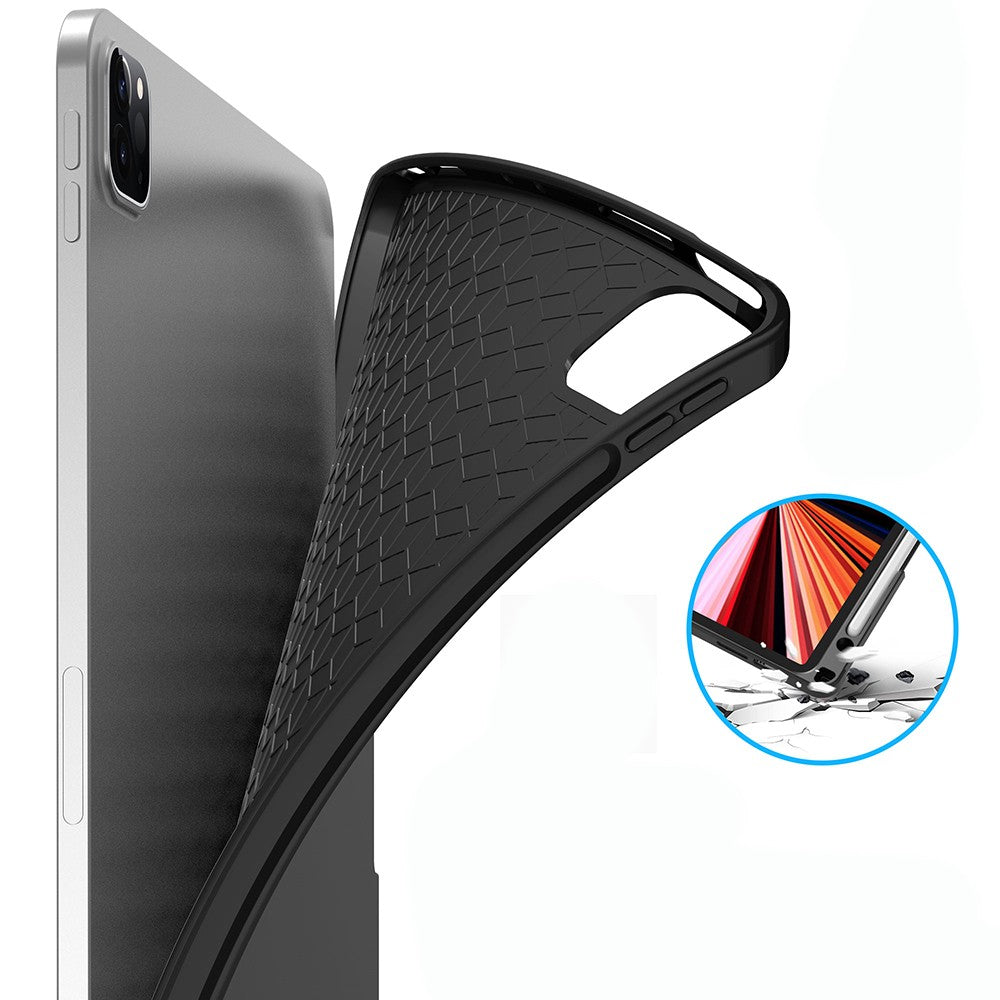 Apple iPad Pro 12.9 2022 M2 Wiwu MagTouch Serisi Gizli Kalem Bölmeli Klavyeli Kılıf