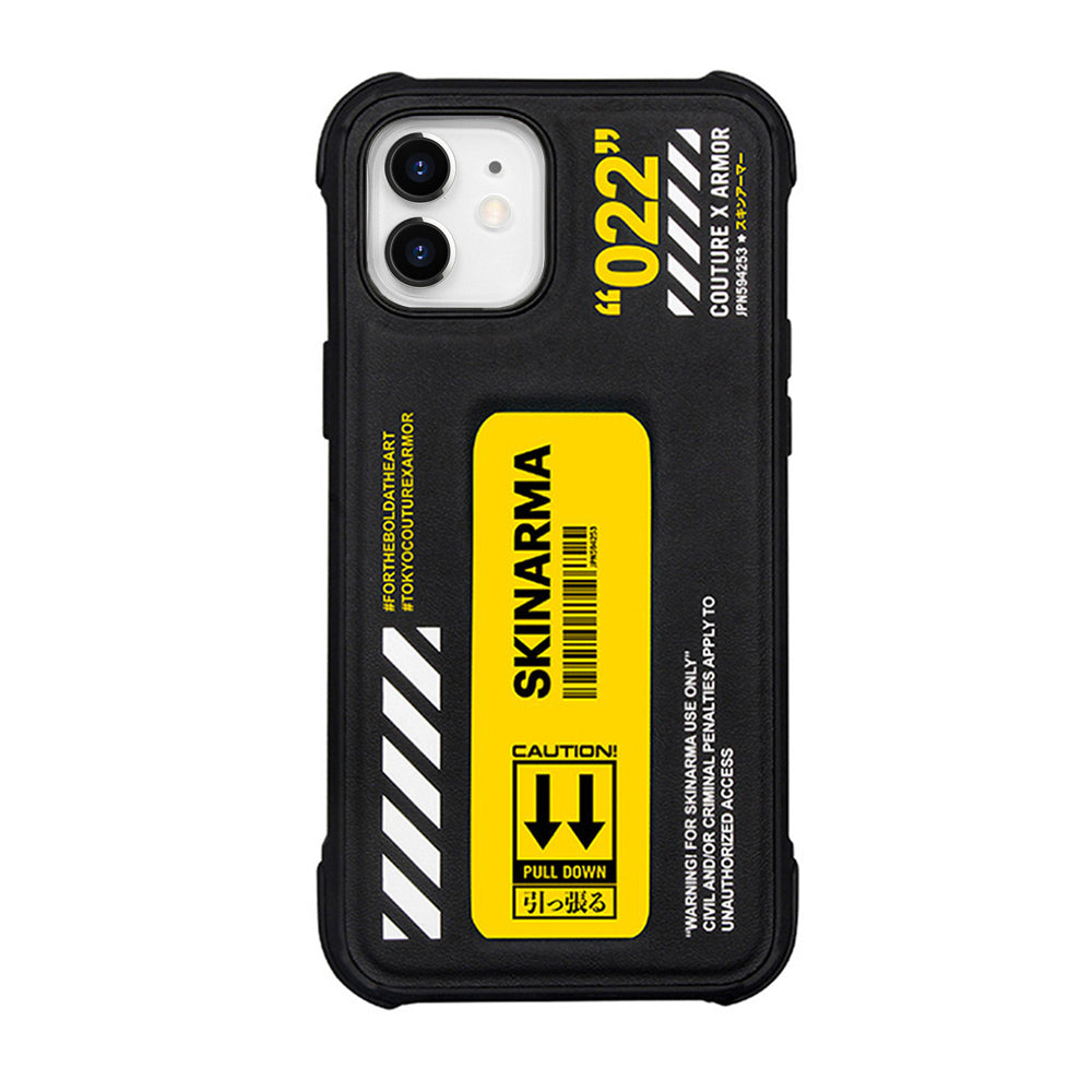 Apple iPhone 12 Kılıf SkinArma Standlı Deri Görünümlü Shingoki Kapak