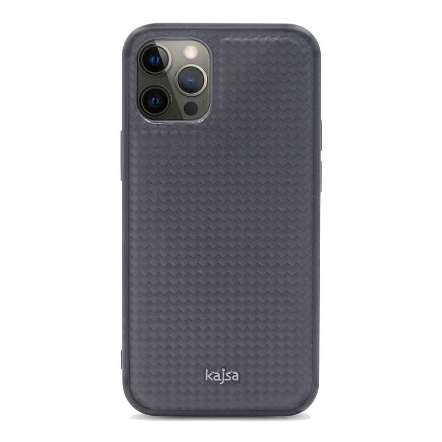 Apple iPhone 12 Pro Kılıf Kajsa Preppie Serisi Dark Kapak