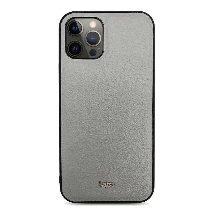 Apple iPhone 12 Pro Max Kılıf Kajsa Luxe Collection Hakiki Deri Kapak