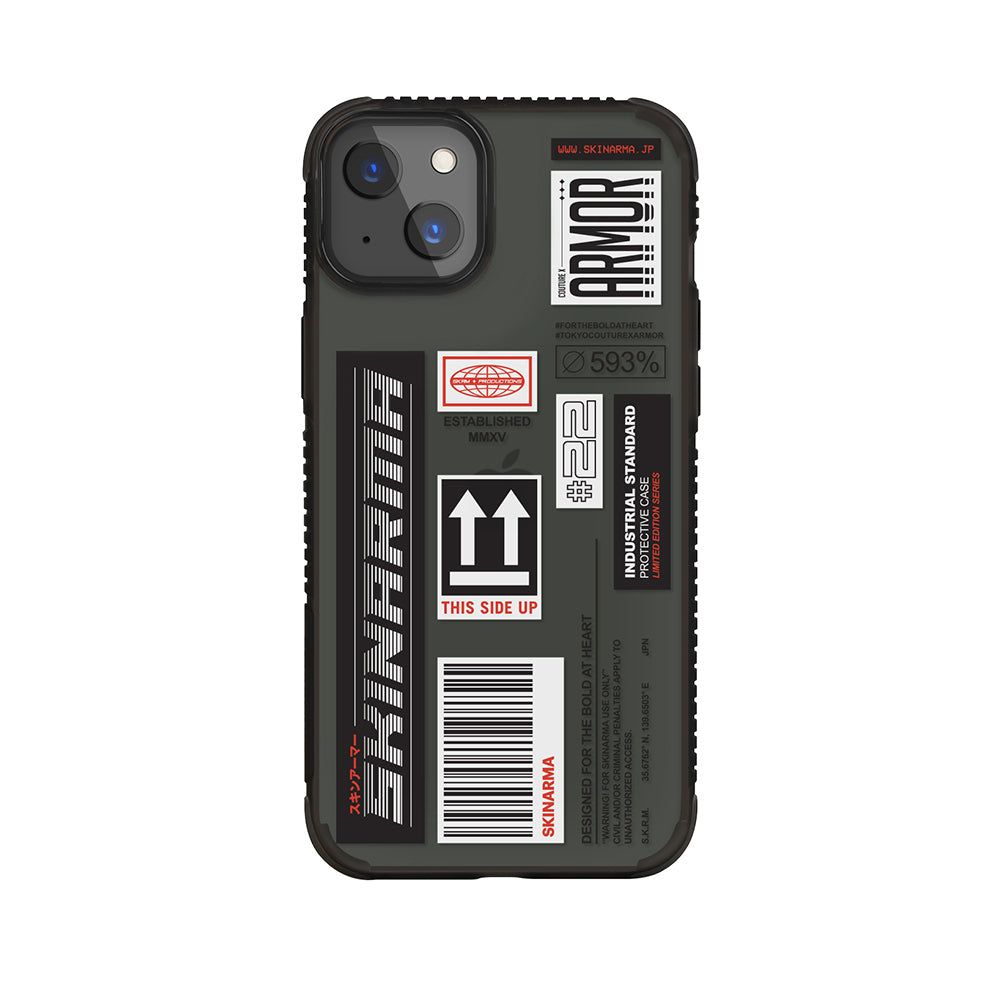 Apple iPhone 13 Kılıf Skinarma Şeffaf Desenli Airbag Tasarımlı Taito Kapak