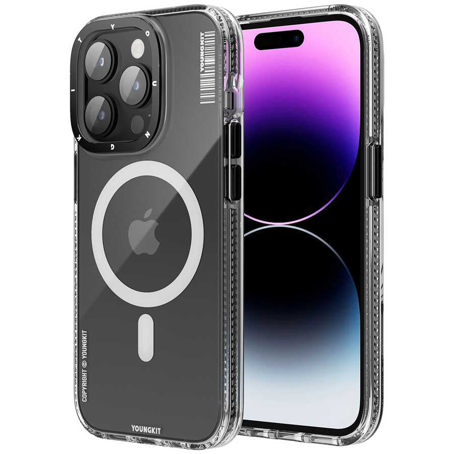 Apple iPhone 13 Pro Kılıf M-safe Şarj Özellikli YoungKit Exquisite Serisi Kapak