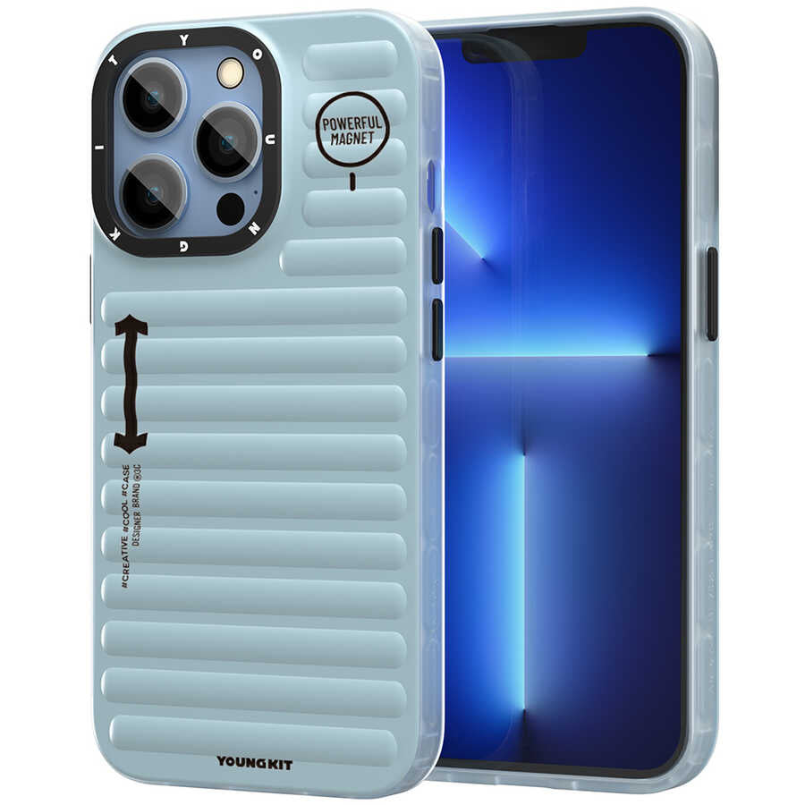 Apple iPhone 13 Pro Kılıf YoungKit Plain Coloured Serisi Kapak