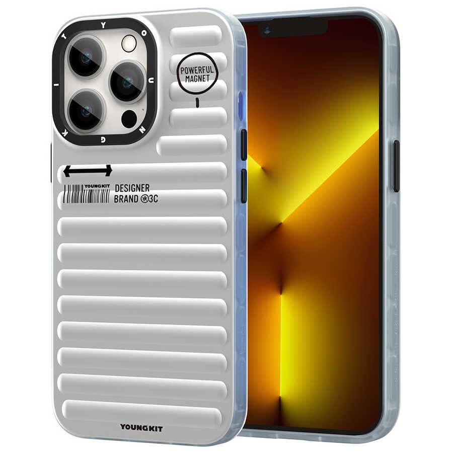 Apple iPhone 13 Pro Max Kılıf YoungKit Plain Coloured Serisi Kapak