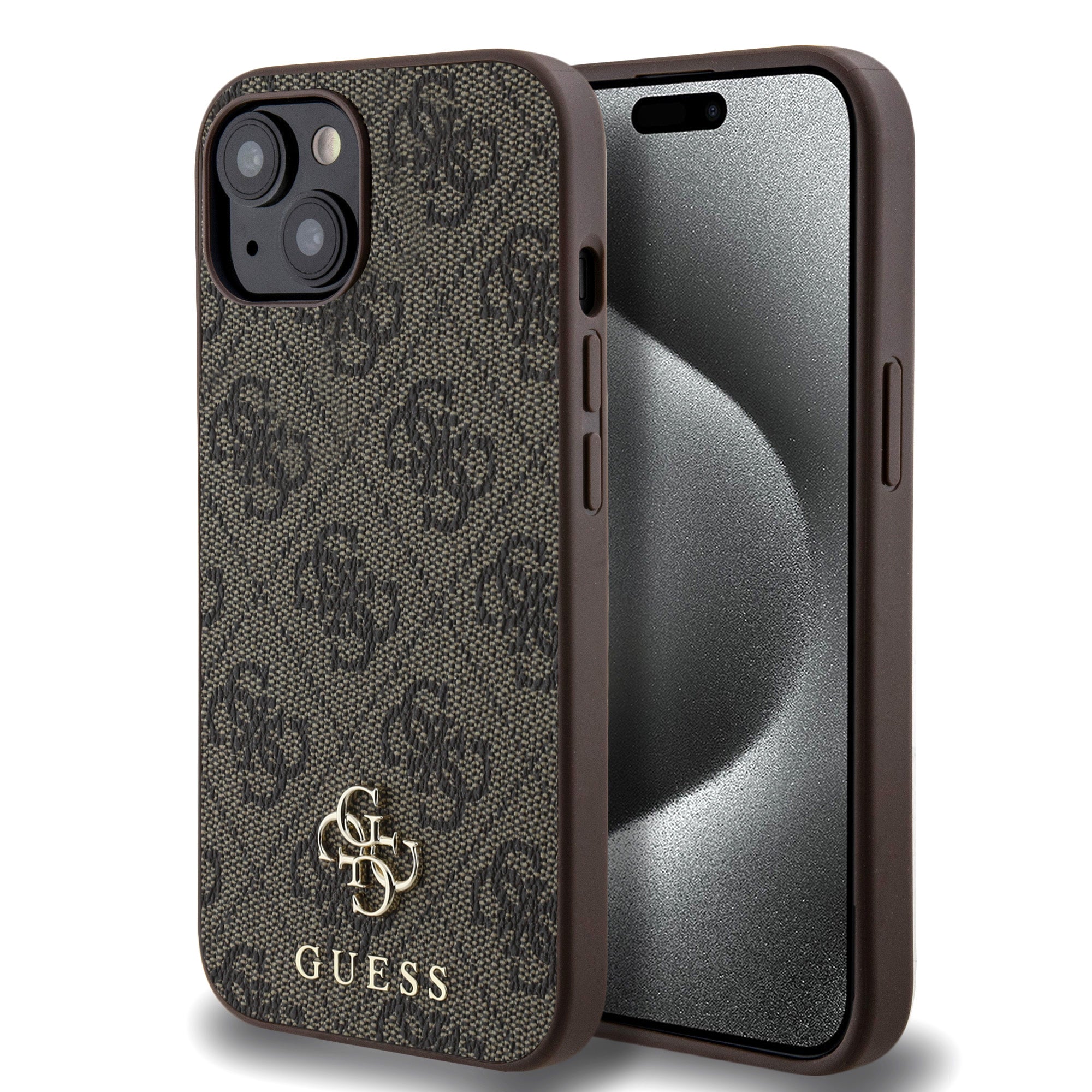 Apple iPhone 14 Kılıf Guess Orjinal Lisanslı M-safe Şarj Özellikli Small 4G Classic Kapak