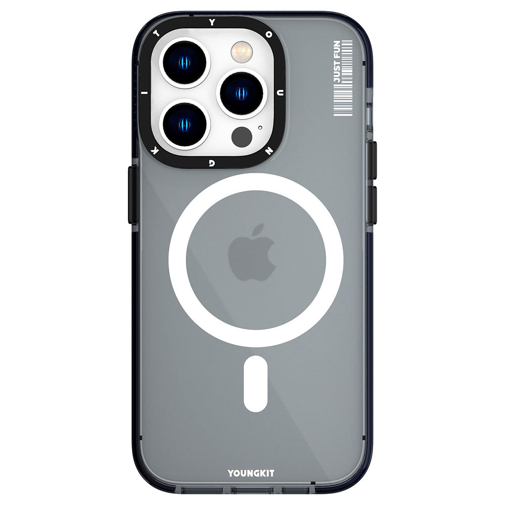 Apple iPhone 14 Pro Kılıf M-safe Şarj Özellikli YoungKit Crystal Color Serisi Kapak