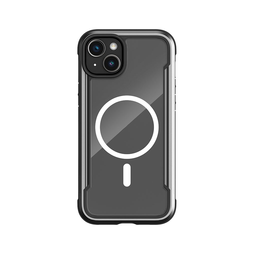 Apple iPhone 15 Kılıf M-safe Şarj Özellikli Airbagli Raptic Shield Serisi Şeffaf Arka Yüzey Kapak