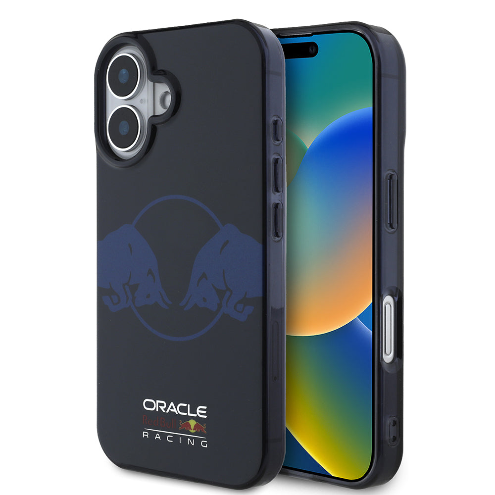 Apple iPhone 16 Kılıf Redbull Orjinal Lisanslı M-safe Şarj Özellikli IML Çift Boğa Baskılı Sert PC Kapak