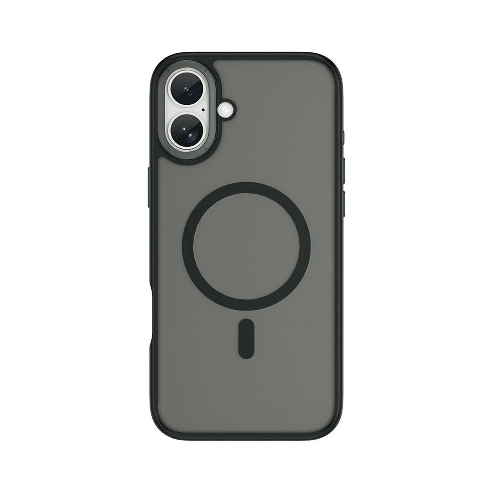 Apple iPhone 16 Plus Kılıf Wiwu FGG-012 ArmorPro Serisi M-safe Şarj Özellikli Parmak İzi Bırakmayan Kılıf