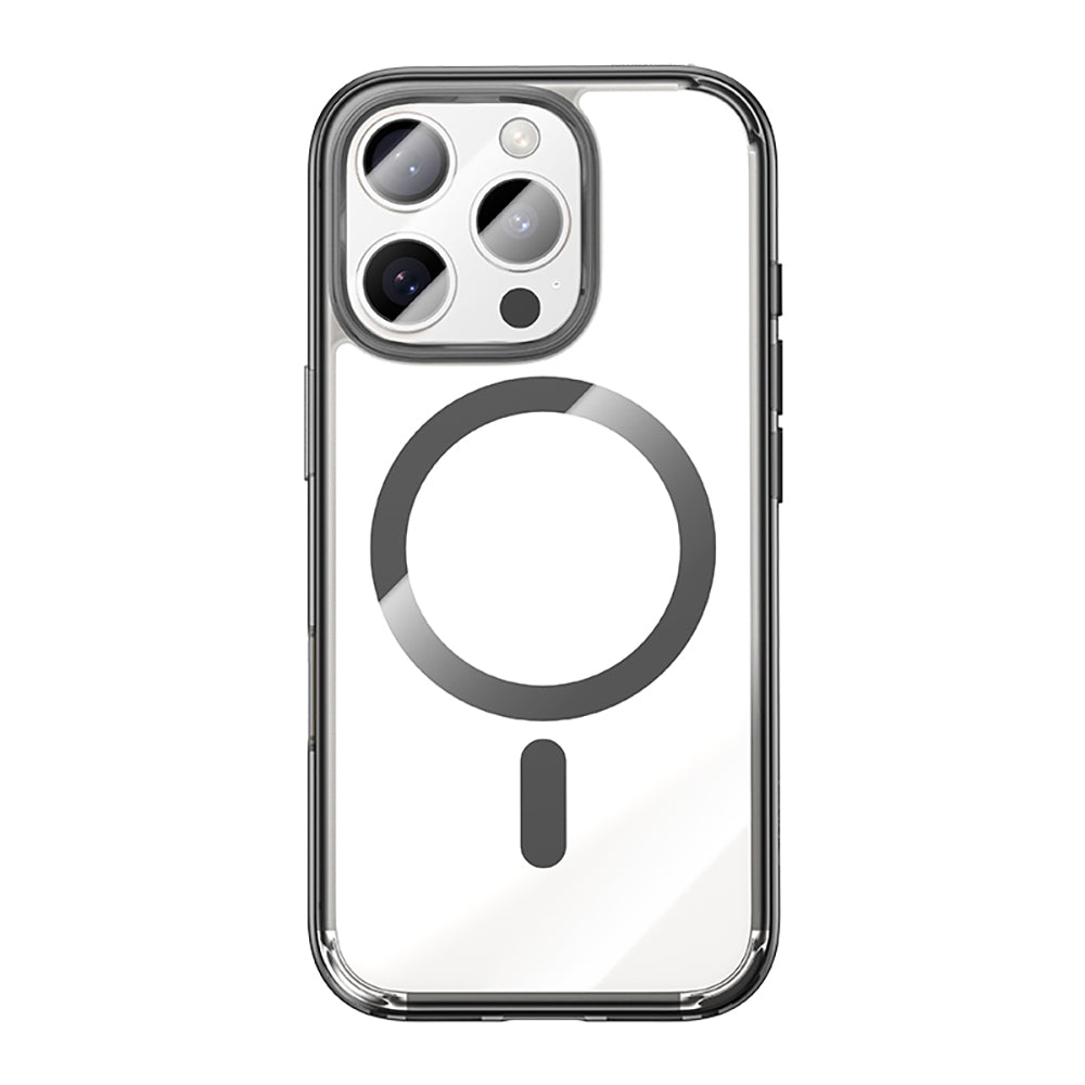 Apple iPhone 16 Pro Kılıf M-safe Şarj Özellikli Airbagli Şeffaf Benks LucentPro Serisi Kapak