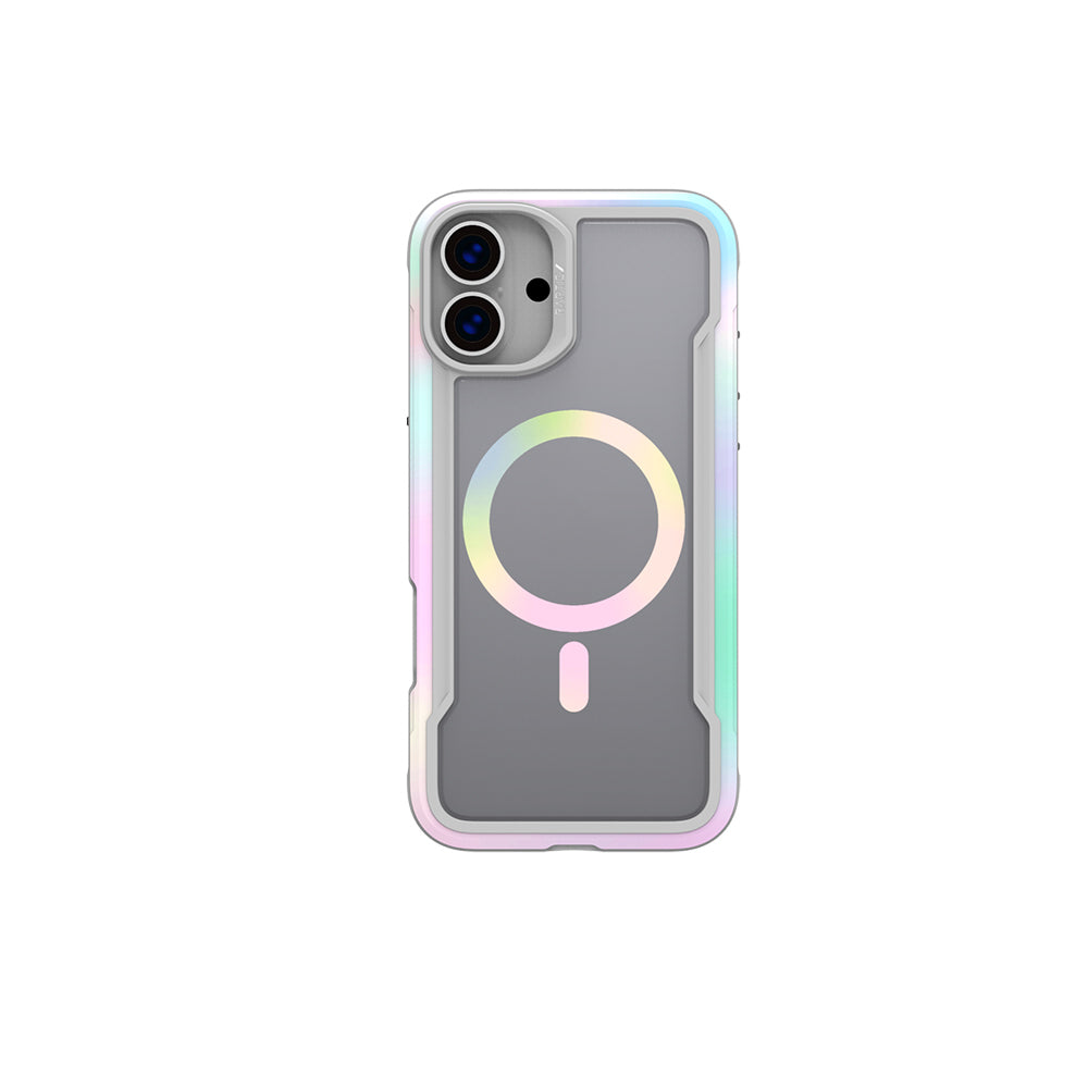 Apple iPhone 16 Pro Kılıf M-safe Şarj Özellikli Airbagli Raptic Shield 2.0 Serisi Şeffaf Arka Yüzey Kapak