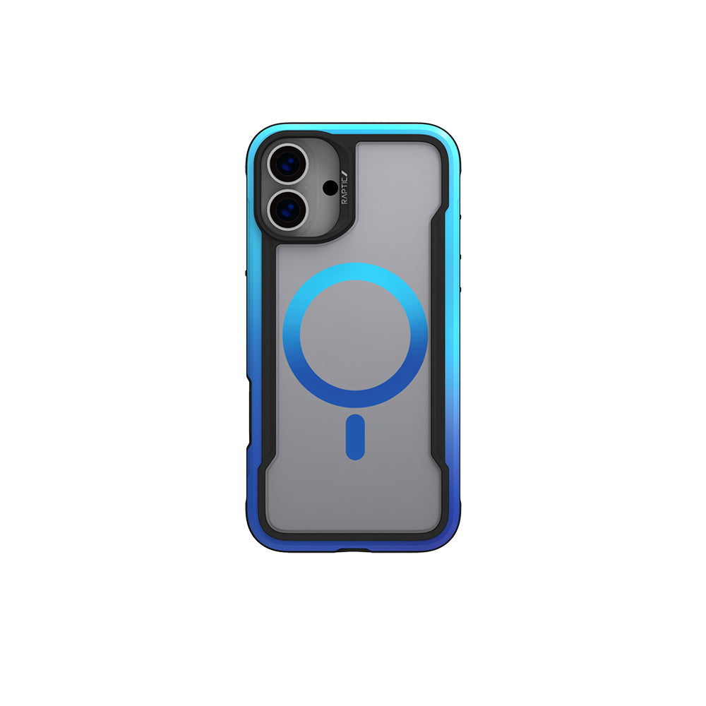 Apple iPhone 16 Pro Max Kılıf M-safe Şarj Özellikli Airbagli Raptic Shield 2.0 Serisi Şeffaf Arka Yüzey Kapak