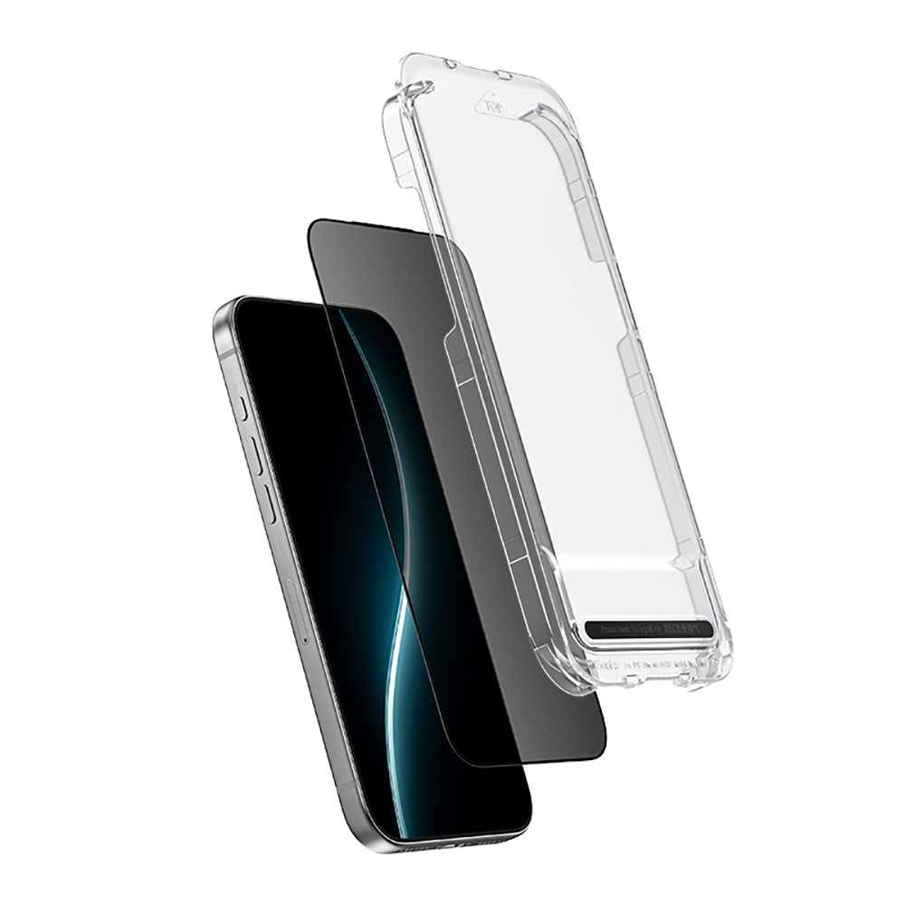 Apple iPhone 17 Benks OmniWarrior Privacy Cam Ekran Koruyucu + Kolay Uygulama Aparatlı
