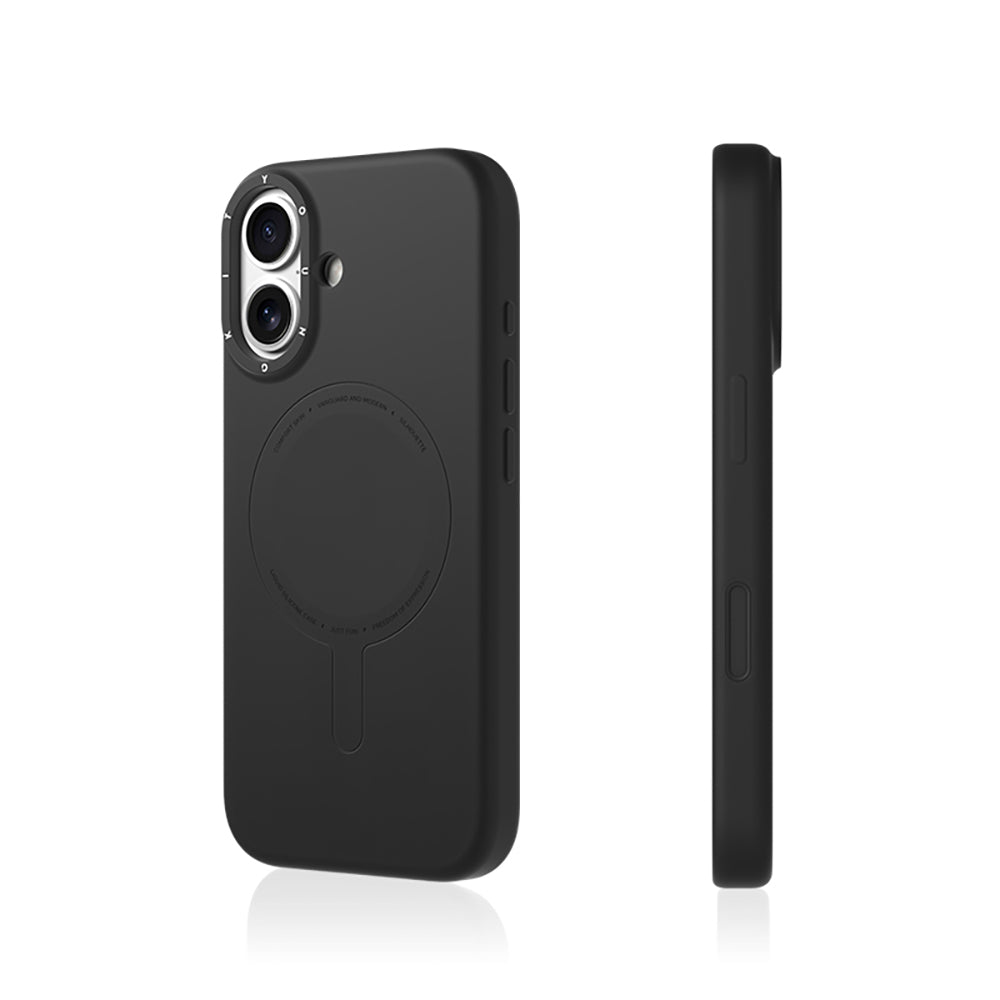 Apple iPhone 17 Kılıf M-Safe Şarj Özellikli Youngkit Morandi Serisi Kapak