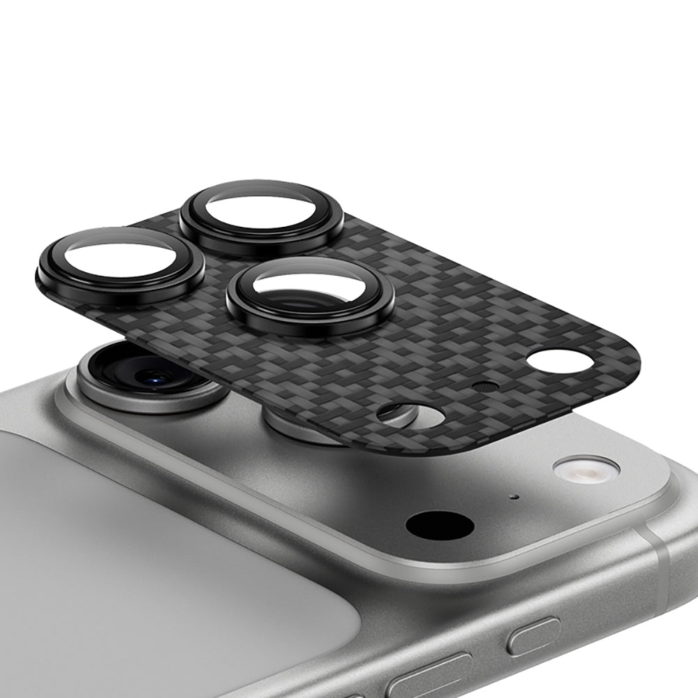 Apple iPhone 17 Pro Benks ArmorWarrior ArmorGrid Serisi Kevlar Kamera Lens Koruyucu