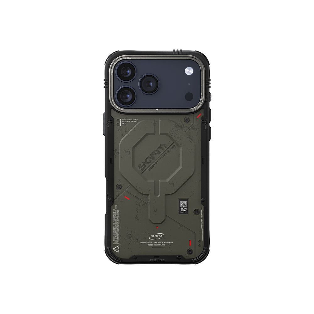 Apple iPhone 17 Pro Kılıf M-Safe Şarj Özellikli Airbag Tasarımlı Skinarma Vigor Kapak
