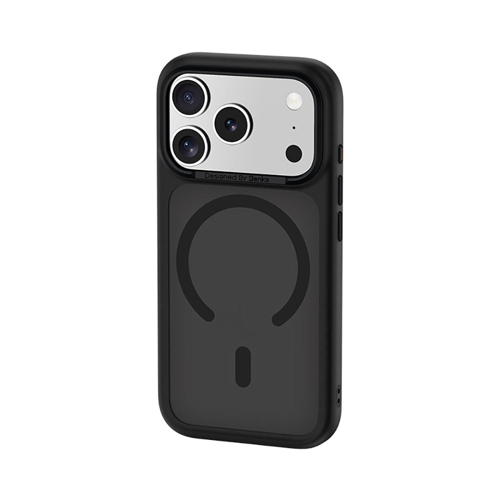 Apple iPhone 17 Pro Kılıf M-Safe Şarj Özellikli Benks Mist C-Magnet Yeni Seri Kapak