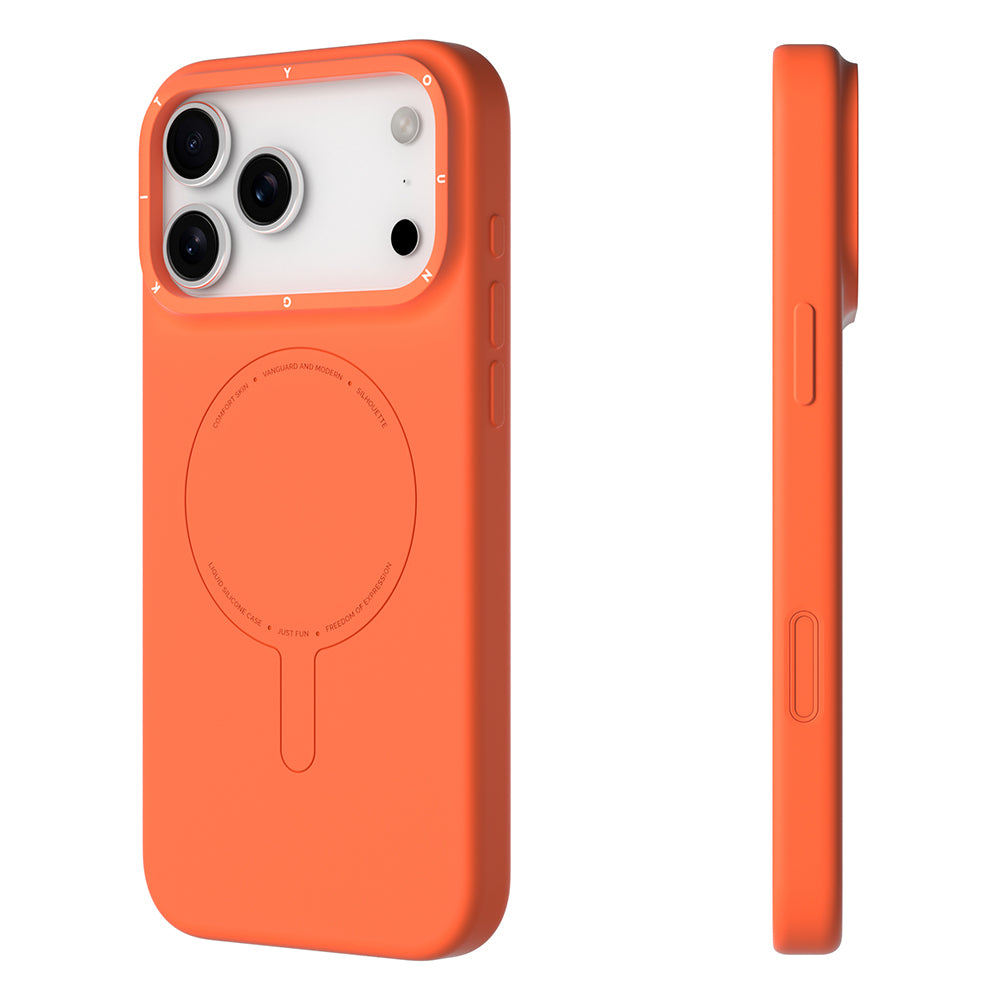 Apple iPhone 17 Pro Kılıf M-Safe Şarj Özellikli Youngkit Morandi Serisi Kapak