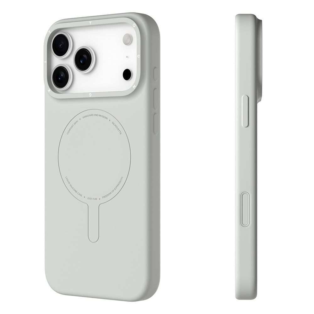 Apple iPhone 17 Pro Kılıf M-Safe Şarj Özellikli Youngkit Morandi Serisi Kapak