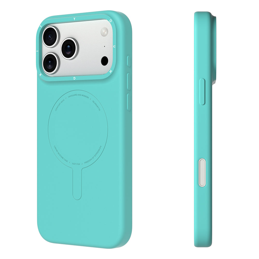 Apple iPhone 17 Pro Kılıf M-Safe Şarj Özellikli Youngkit Morandi Serisi Kapak