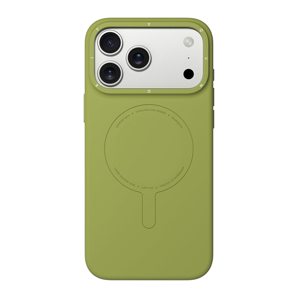 Apple iPhone 17 Pro Kılıf M-Safe Şarj Özellikli Youngkit Morandi Serisi Kapak