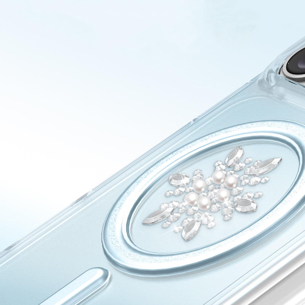 Apple iPhone 17 Pro Kılıf M-Safe Şarj Özellikli Zore Paris Mova Sert PC Kapak