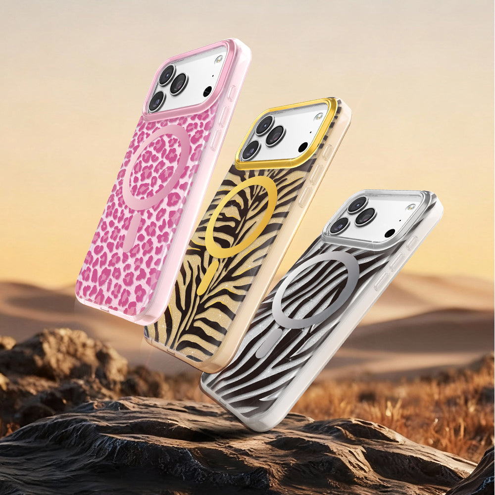 Apple iPhone 17 Pro Kılıf M-Safe Şarj Özellikli Zore Paris Veyro TPU Kapak