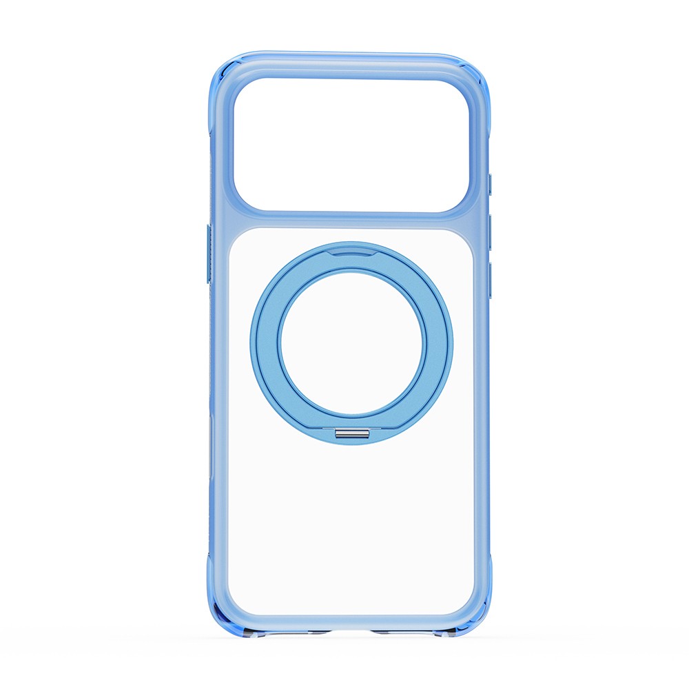 Apple iPhone 17 Pro Kılıf Wiwu AG-203 AeroGuard Ultra Serisi M-safe Şarj Özellikli Airbag Tasarımlı Standlı Kapak