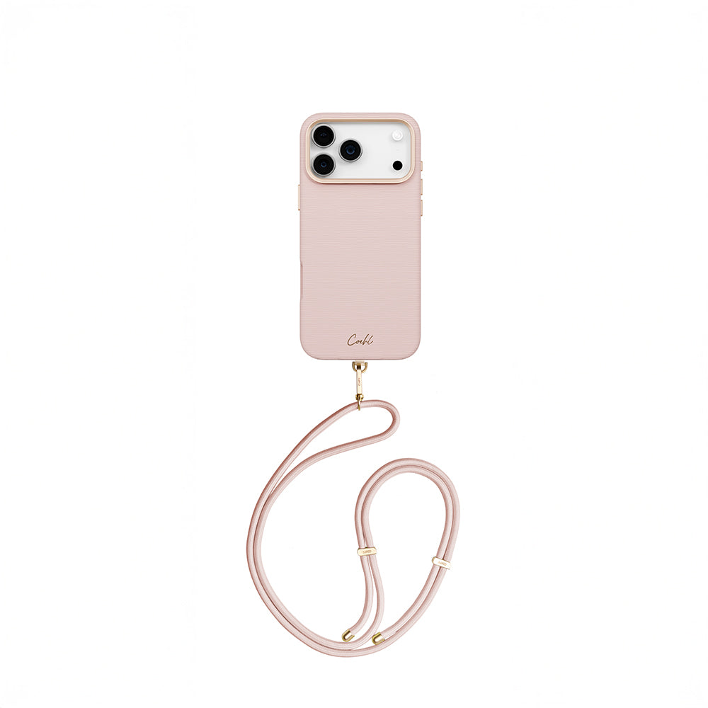Apple iPhone 17 Pro Max Kılıf M-safe Şarj Özellikli Askı İpli Coehl Mirelle Kapak