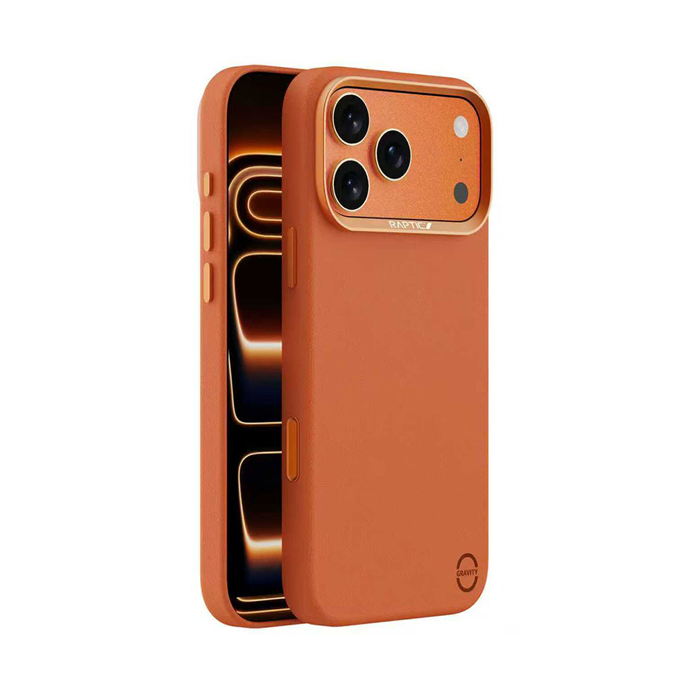 Apple iPhone 17 Pro Max Kılıf M-Safe Şarj Özellikli Polimerik Deri Raptic Urban Nano Kapak