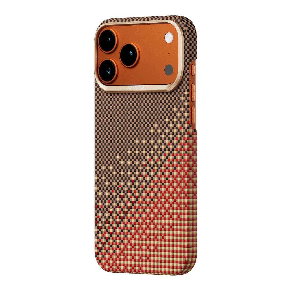 Apple iPhone 17 Pro Max Kılıf M-safe Şarj Özellikli Raptic Aramid Skin Serenity Serisi Kapak