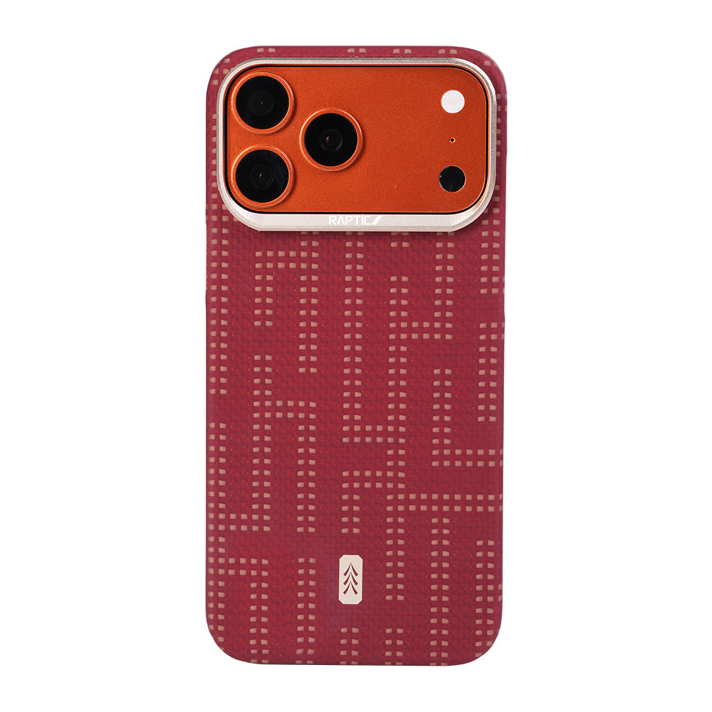 Apple iPhone 17 Pro Max Kılıf M-safe Şarj Özellikli Raptic Aramid Skin Serisi Kapak