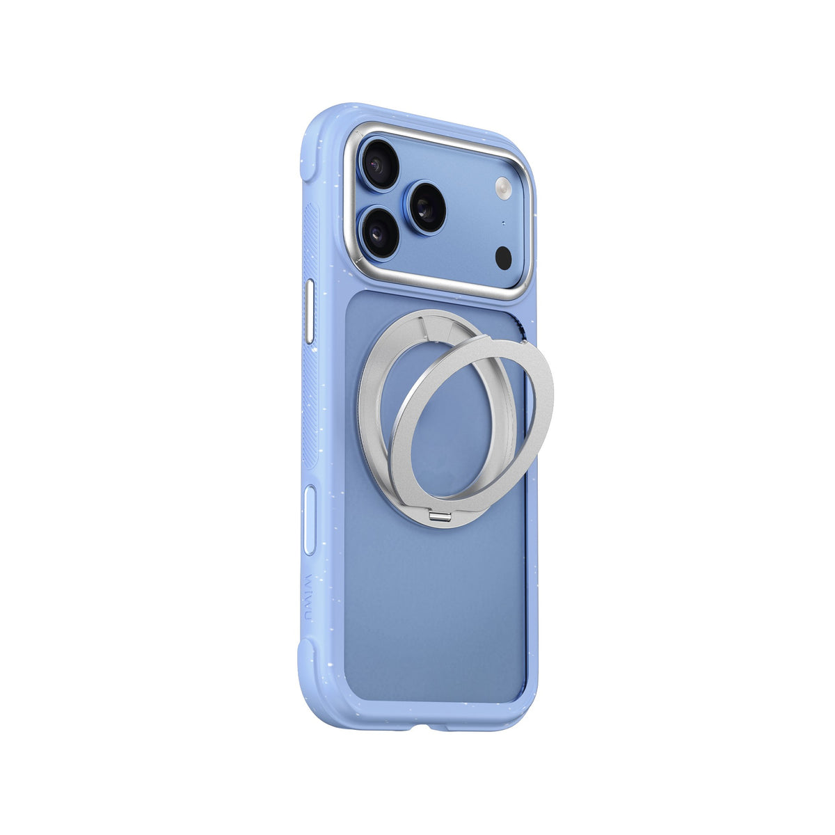 Apple iPhone 17 Pro Max Kılıf M-safe Şarj Özellikli Wiwu AA-203 AeroArmor Ultra Serisi Airbag Tasarımlı Standlı Kapak
