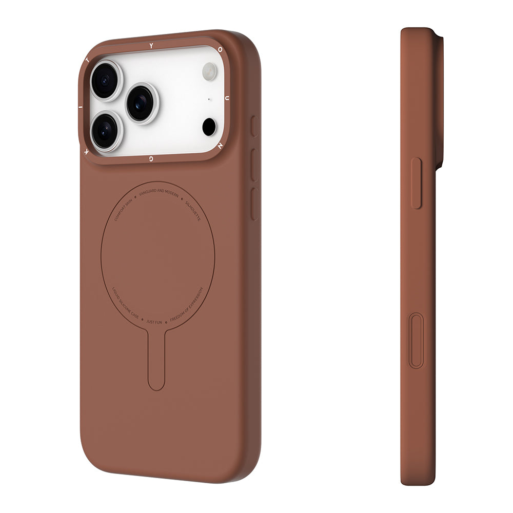 Apple iPhone 17 Pro Max Kılıf M-Safe Şarj Özellikli Youngkit Morandi Serisi Kapak