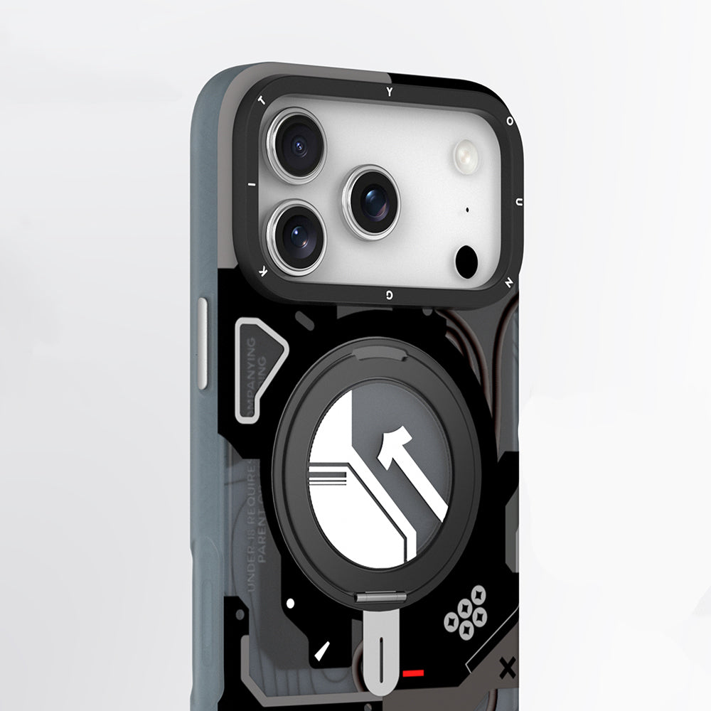 Apple iPhone 17 Pro Max Kılıf M-safe Şarj Özellikli Youngkit Starship Serisi Kapak