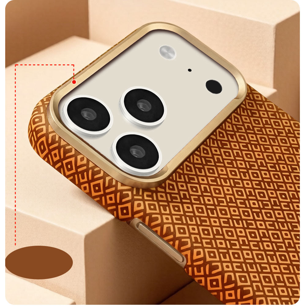 Apple iPhone 17 Pro Max Kılıf M-Safe Şarj Özellikli Zore Paris Vax Sert PC Kapak