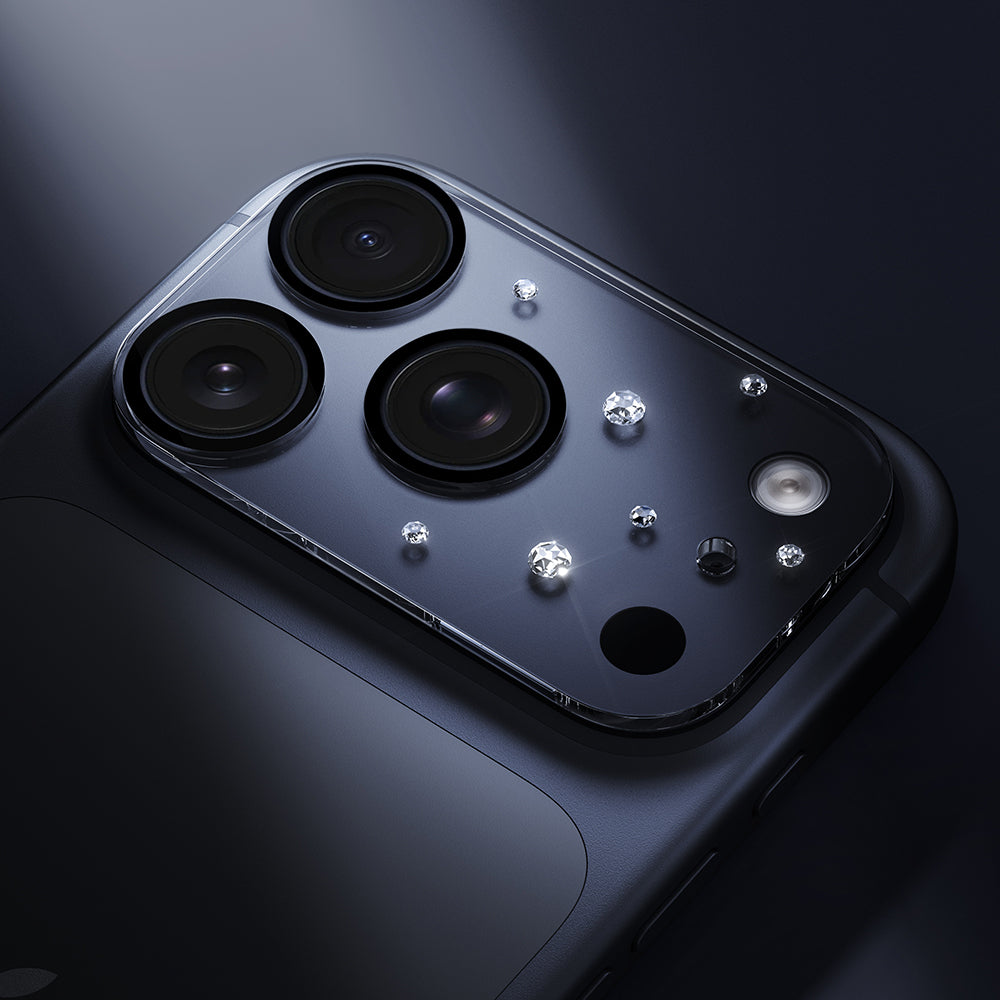 Apple iPhone 17 Pro Max Pynana Diamond Sky Serisi Taşlı Kamera Lens Koruyucu