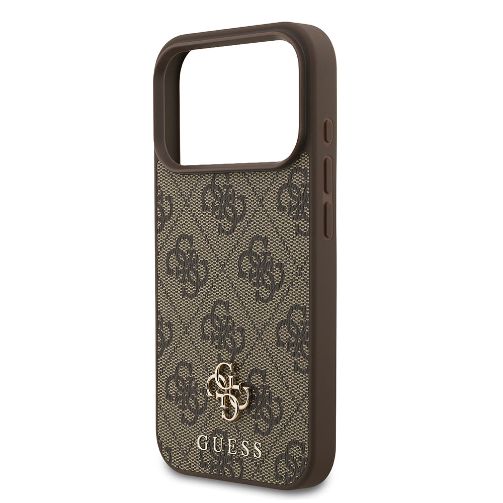 Apple iPhone 18 Pro Kılıf Guess Orjinal Lisanslı M-safe Şarj Özellikli Small 4G Classic Kapak