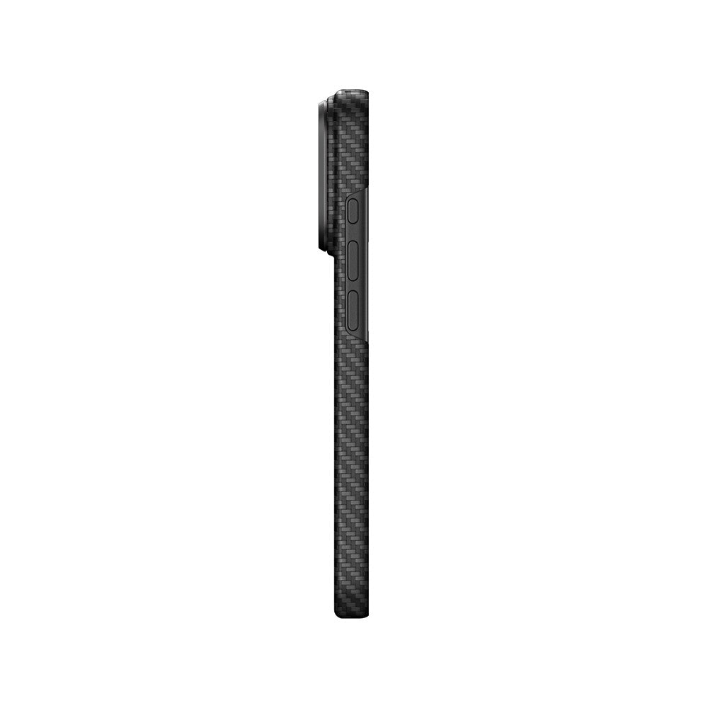 Apple iPhone 18 Pro Kılıf M-Safe Şarj Özellikli 1500D Aramid Fiber AmazingThing Titan Max SLens Serisi Kapak