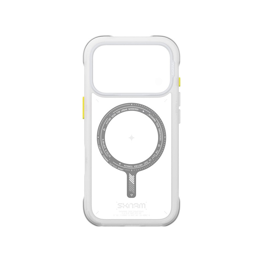 Apple iPhone 18 Pro Kılıf M-Safe Şarj Özellikli Airbag Tasarımlı Skinarma Avion Kapak