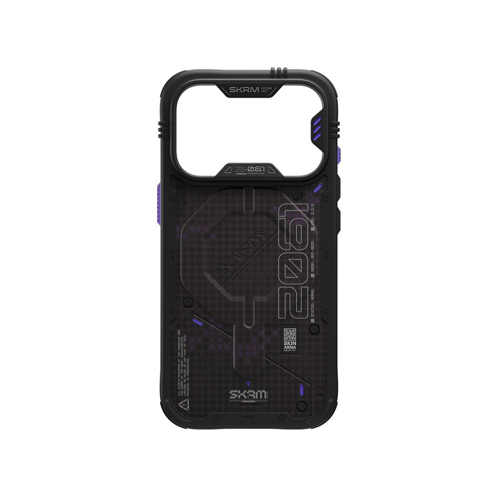Apple iPhone 18 Pro Kılıf M-Safe Şarj Özellikli Airbag Tasarımlı Skinarma Vigor XE Kapak
