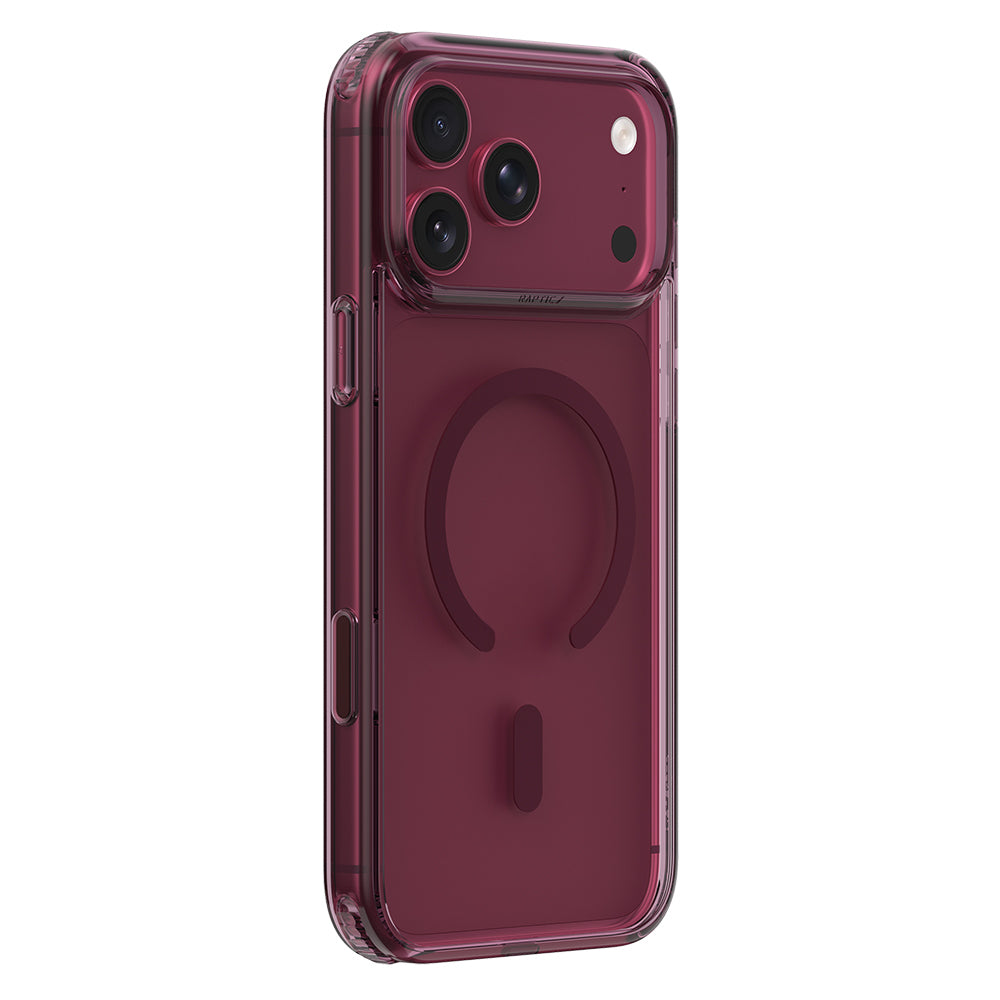 Apple iPhone 18 Pro Kılıf M-Safe Şarj Özellikli Raptic Air Clear Serisi Airbagli Kapak
