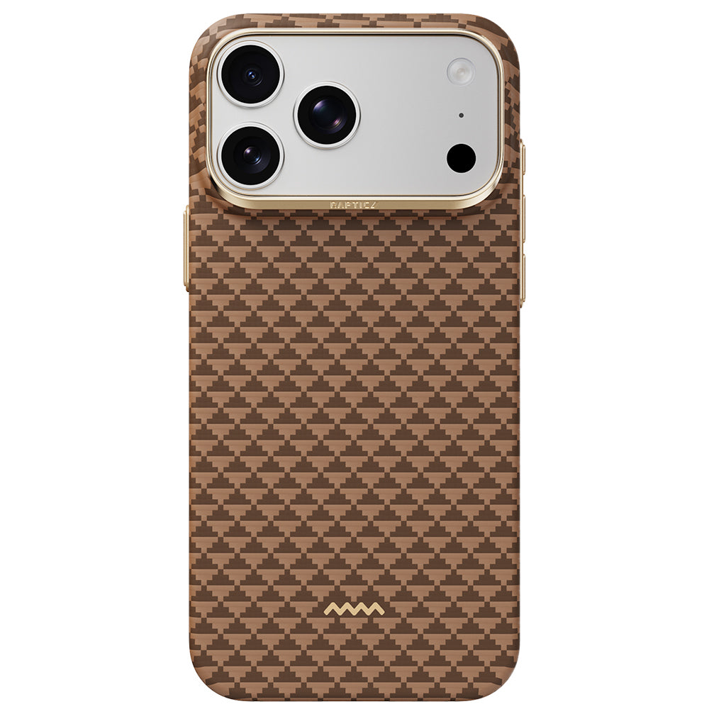 Apple iPhone 18 Pro Kılıf M-safe Şarj Özellikli Raptic Aramid Skin Origin Serisi Karbon Kapak